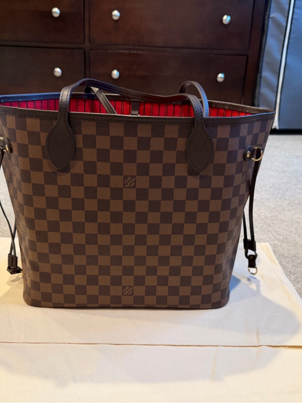 Louis Vuitton Damier Eblene Neverfull MM